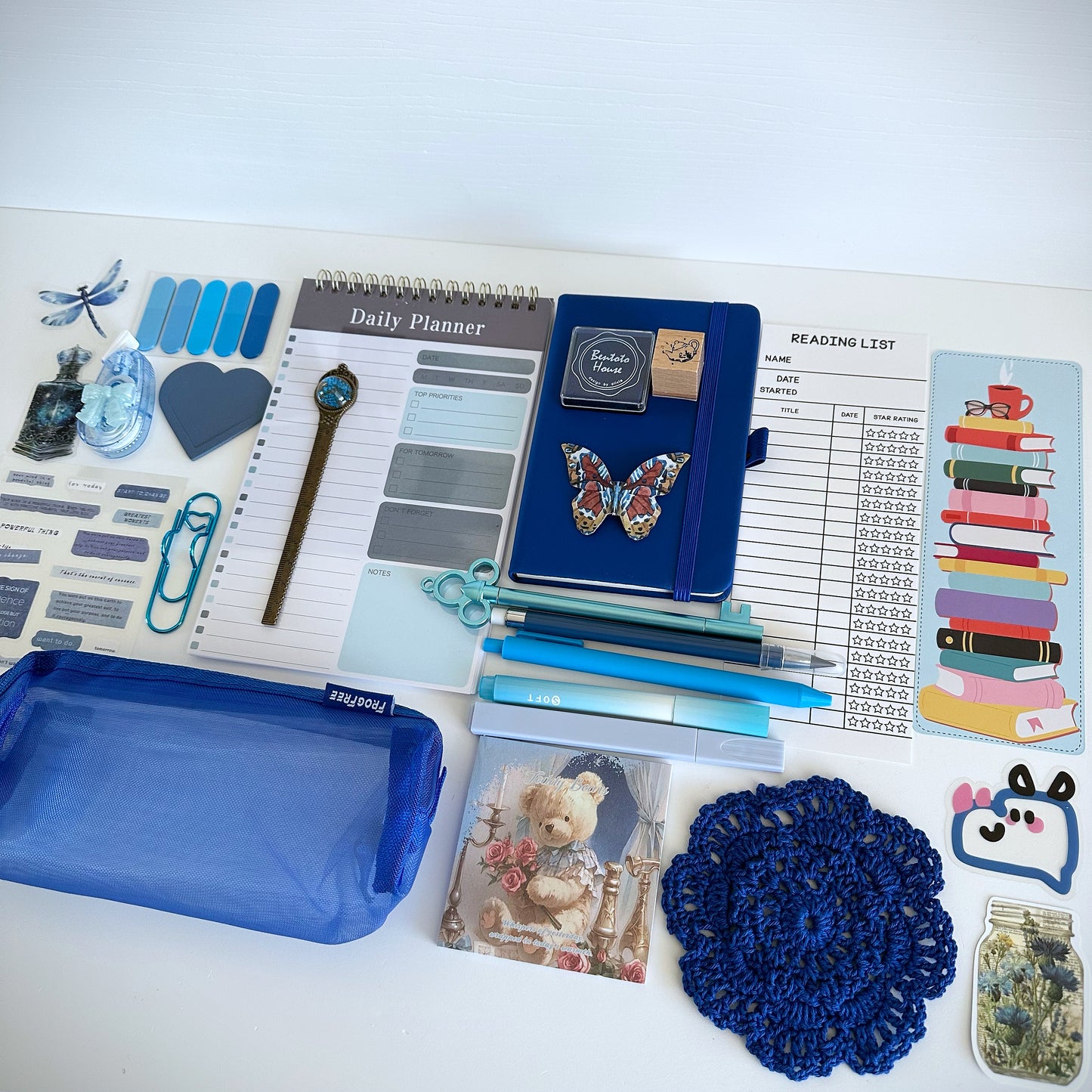 💙 Navy Bundle — Deep · Calm · Aesthetic