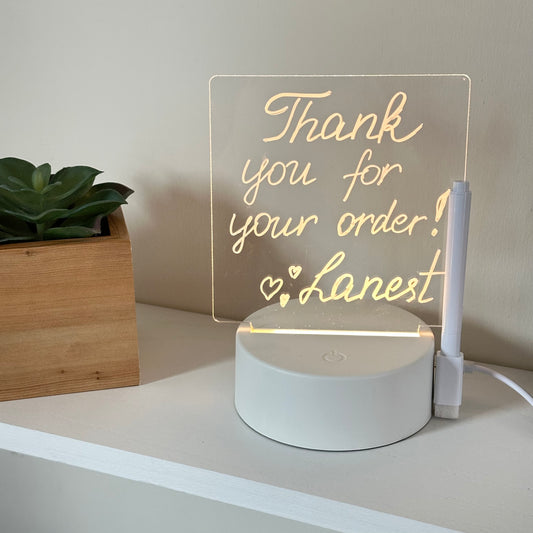 Acrylic LED Writing Lamp