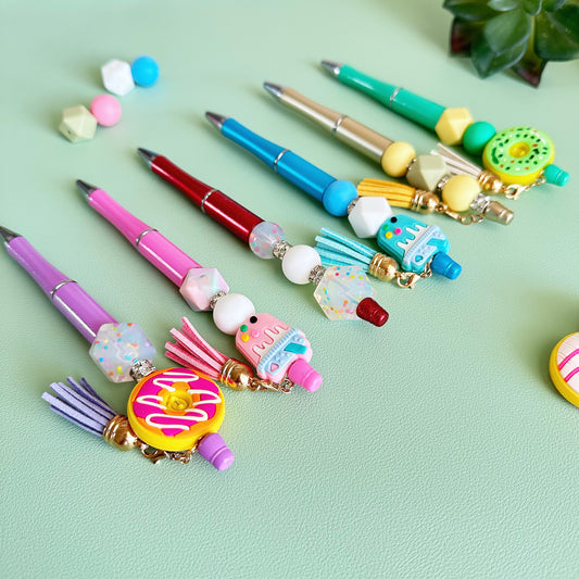 Bright Beaded Pens