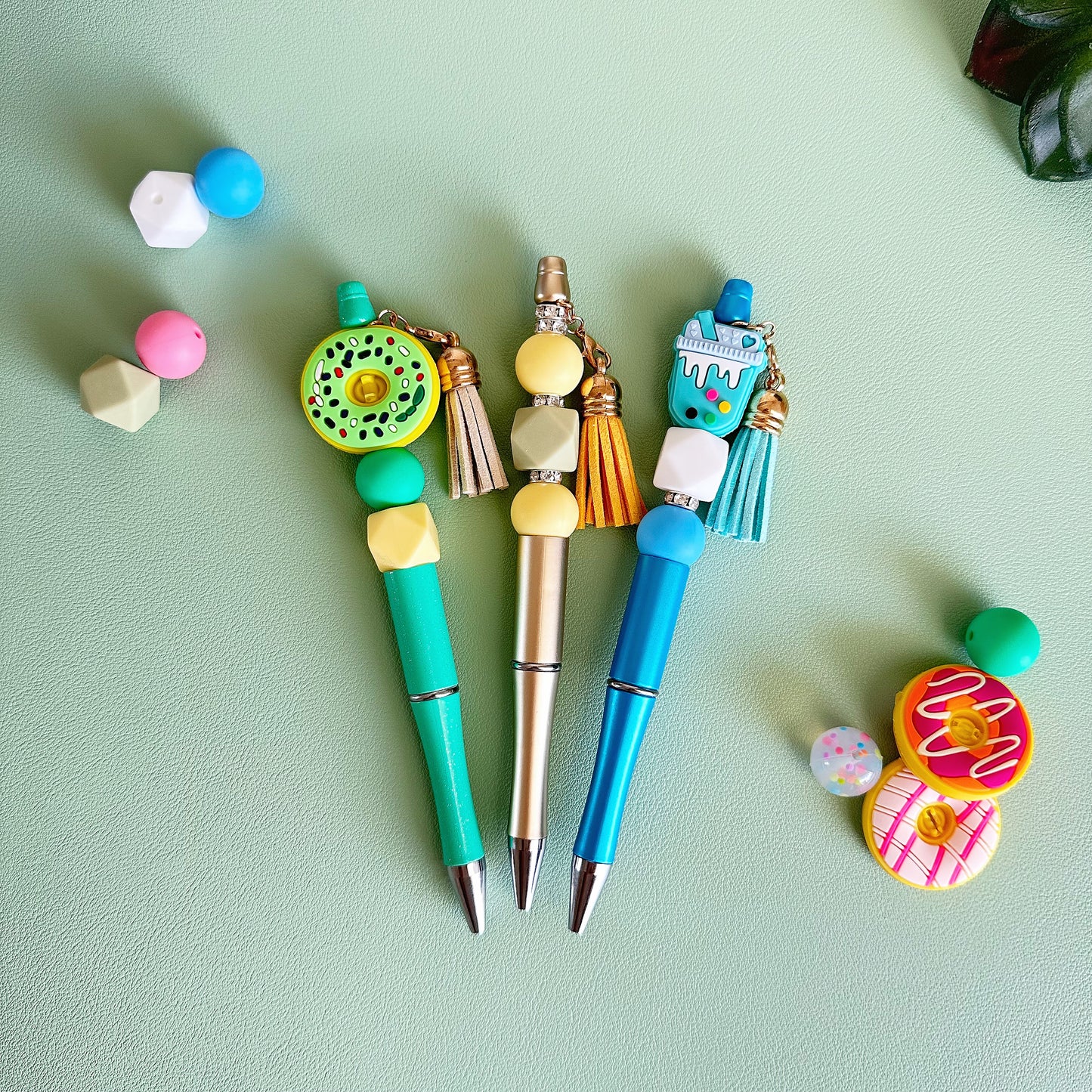 Bright Beaded Pens