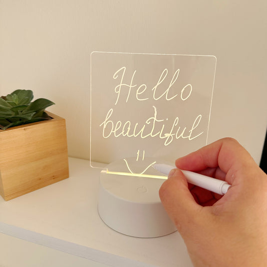 Acrylic LED Writing Lamp